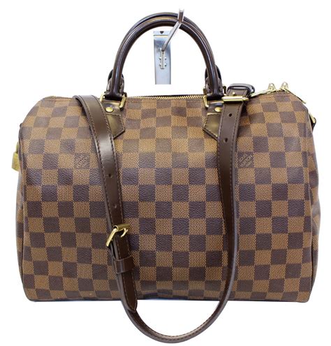 louis vuitton speedy damier ebene replica|Louis Vuitton Damier Ebene clutch.